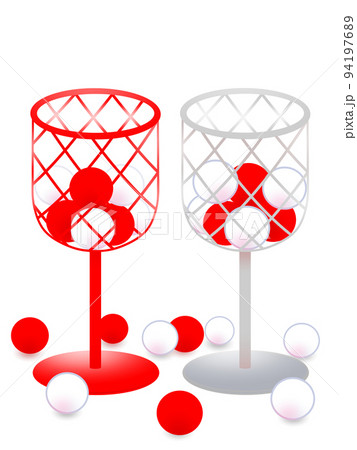 紅白 玉入れ 94197689