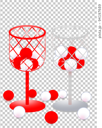 紅白 玉入れ 94197689