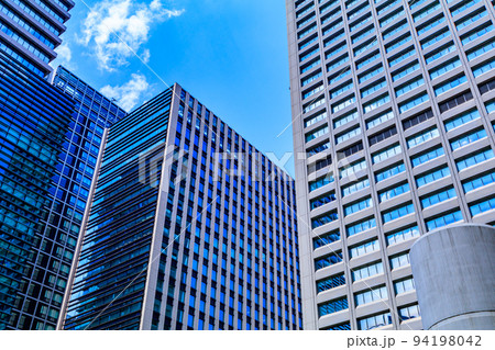 【東京の都市風景】新橋・虎ノ門周辺の都市風景 94198042