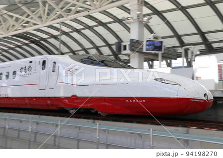 長崎駅：西九州新幹線N700S系流し撮り（2022年9月：試運転列車） 94198270