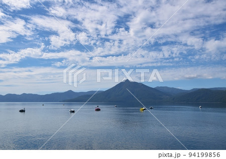 晴天の支笏湖 北海道 晴天の支笏湖 北海道 94199856