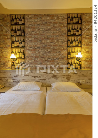 interior of a hotel in  center of Eger, Northern Hungary 94201324