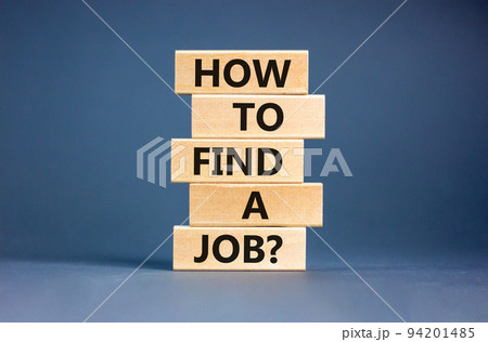 How to find a job symbol. Concept words How to find a job on wooden blocks on a beautiful grey table grey background. Business and how to find a job concept. Copy space. How to find a job symbol. Concept words How to find a job on wooden blocks on a beautiful grey table grey background. Business and how to find a job concept. Copy space. 94201485