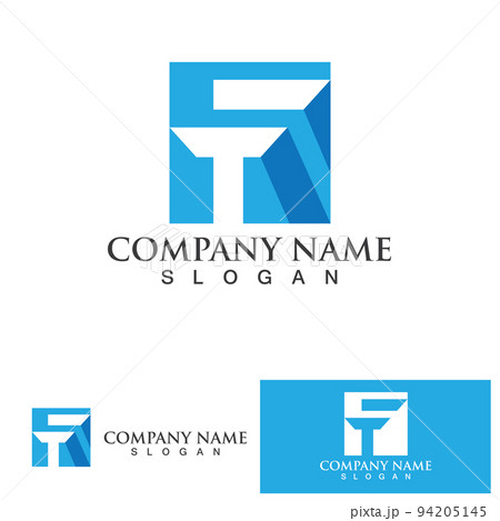 F Logo and symbol vector icon 94205145