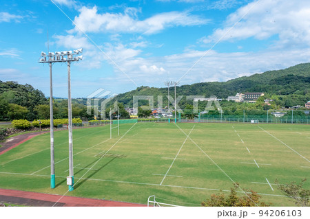 関金温泉とラクビー場 関金温泉とラクビー場 94206103