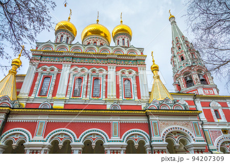 Temple of the Birth of Christ, Shipka church in Bulgaria, Eastern Europe 94207309