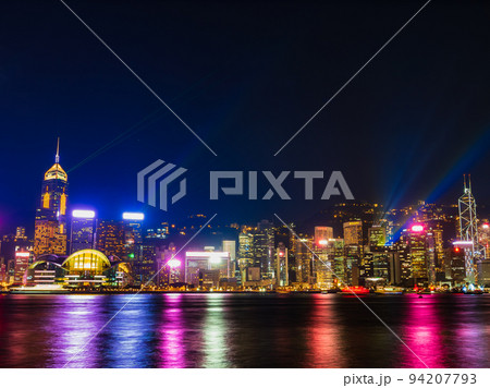 香港 ビクトリア・ハーバー 夜景 香港 ビクトリア・ハーバー 夜景 94207793