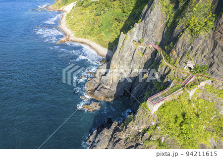 小樽 オタモイ海岸を空撮 小樽 オタモイ海岸を空撮 94211615