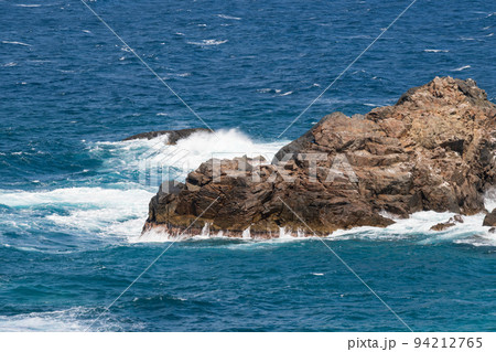 日本の渚百景 島武意海岸の積丹ブルー 日本の渚百景 島武意海岸の積丹ブルー 94212765