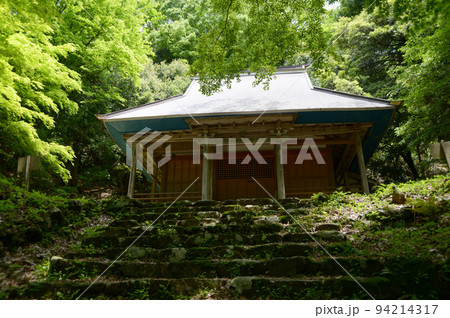 鶏足寺 本堂 滋賀県長浜市 鶏足寺 本堂 滋賀県長浜市 94214317