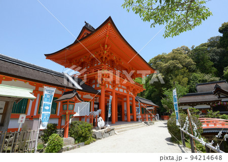 上賀茂神社　楼門　京都市北区 94214648