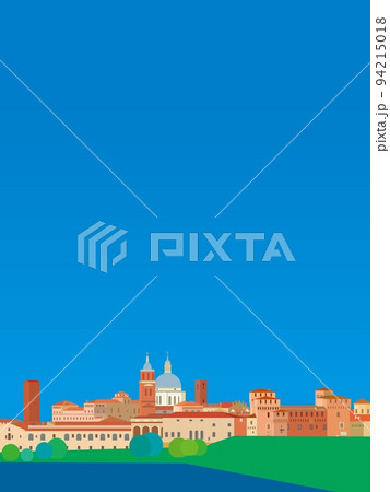 マントヴァ　mantova　ロンバルディア　lombardia　イタリア　italia 94215018