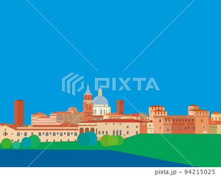 マントヴァ　mantova　ロンバルディア　lombardia　イタリア　italia 94215025