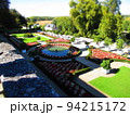 フランス　ユッセ城の庭園　ジオラマ風 94215172