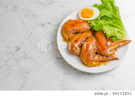 鶏手羽先の照り焼き 94215831