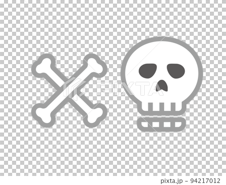 Illustration of a skull mark 94217012