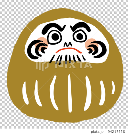 Daruma illustration material 94217558