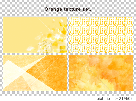 オレンジ系　背景素材　テクスチャー 94219605