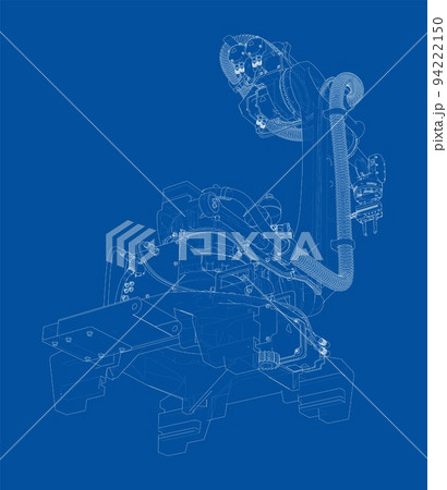 Industrial robot manipulator. 94222150
