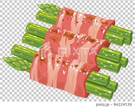 アスパラのベーコン巻き 94224539