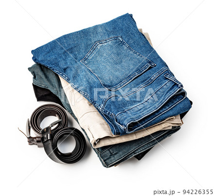 Jeans and leather belt Jeans and leather belt 94226355