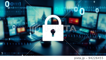 サイバーセキュリティメージ サイバーセキュリティメージ 94226455
