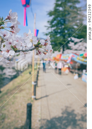 春の上田城跡公園 春の上田城跡公園 94232349