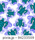 Seamless pattern with sea turtles .Turtles  design 94233509