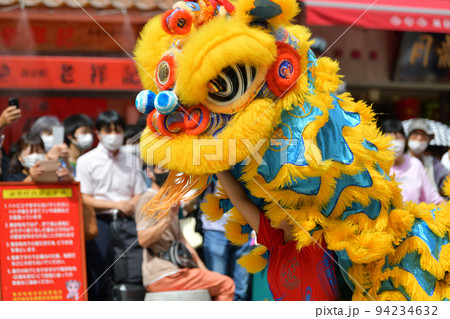 神戸南京町 中秋節の中国獅子舞 神戸南京町 中秋節の中国獅子舞 94234632