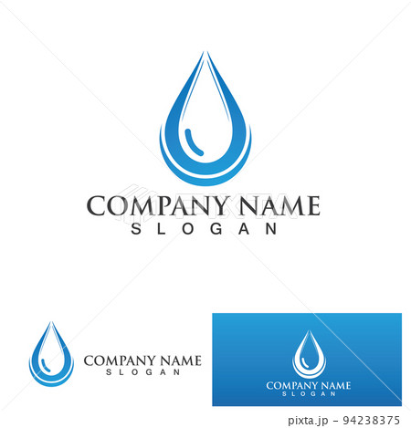 Water drop Logo Template vector 94238375