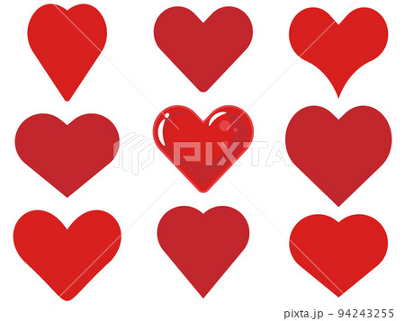 ハート♡♡ ハート（HEART）ボックス（L）、ポリッシュ仕上げのステンレススティール製