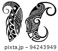 Polynesian maori ornament tattoo designs vector 94243949