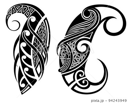 Maori Tattoo Stock Illustrations  5453 Maori Tattoo Stock Illustrations  Vectors  Clipart  Dreamstime