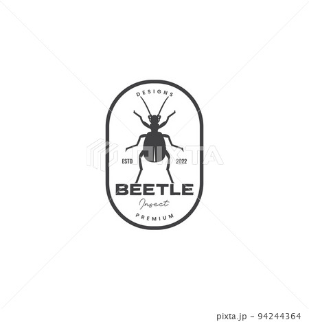 insect lice logo design badge 94244364