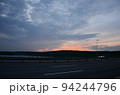 a piece of sunset on the Minsk Ring Road 94244796