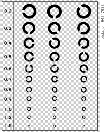 視力検査 視力検査 94247958