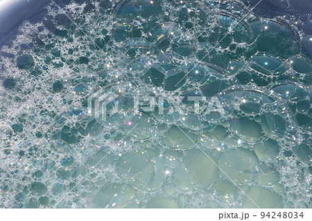 石鹸水の泡 グラフィック素材 石鹸水の泡 グラフィック素材 94248034