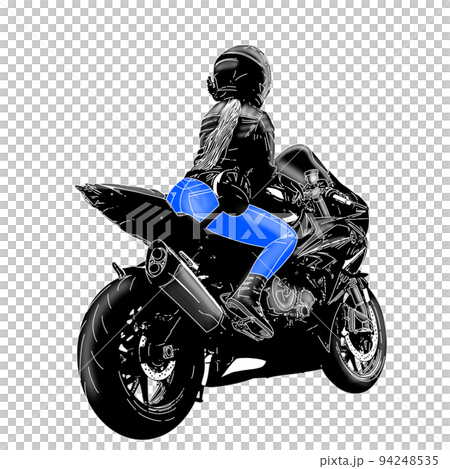 Motorcycle Bike Motorcycle Girl Female 94248535