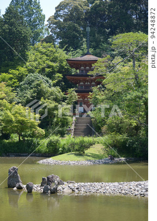 浄瑠璃寺　三重塔　京都府木津川市加茂町 94248872