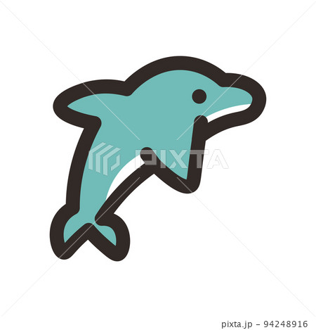 イルカのアイコン 94248916
