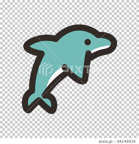 イルカのアイコン 94248916