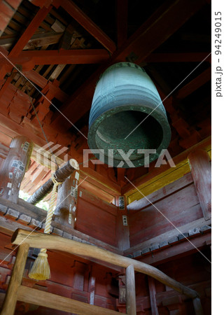 長命寺　鐘楼の梵鐘　滋賀県近江八幡市 94249015
