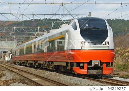 奥羽本線　大釈迦　JR東日本　E751系　A102編成（青森）　つがる 94249277
