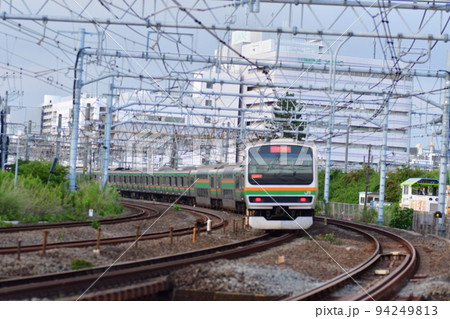 東海道線 鎌倉(客貨)踏切 東海道線 鎌倉(客貨)踏切 94249813