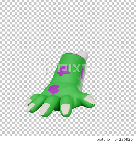 3d rendering of zombie hand halloween icon 3d rendering of zombie hand halloween icon 94250920