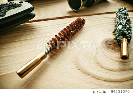 Set of tools for cleaning and repairing weapons in workshop 94251070