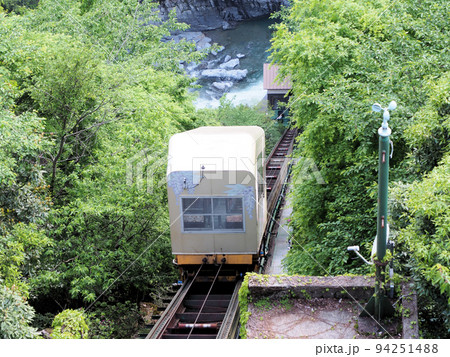 和の宿 ホテル祖谷温泉のケーブルカー　徳島県三好市池田町松尾松本 94251488