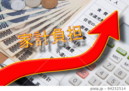 家計負担（値上げ）　イメージ 94252514