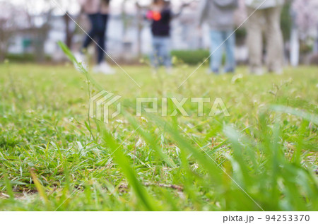 春の公園で遊ぶ子供たちのイメージ 春の公園で遊ぶ子供たちのイメージ 94253370