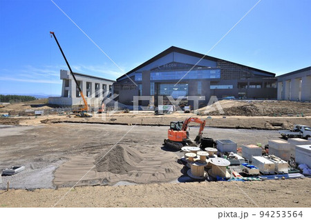 工事中・建築中のボールパーク(北海道北広島市) 工事中・建築中のボールパーク(北海道北広島市) 94253564